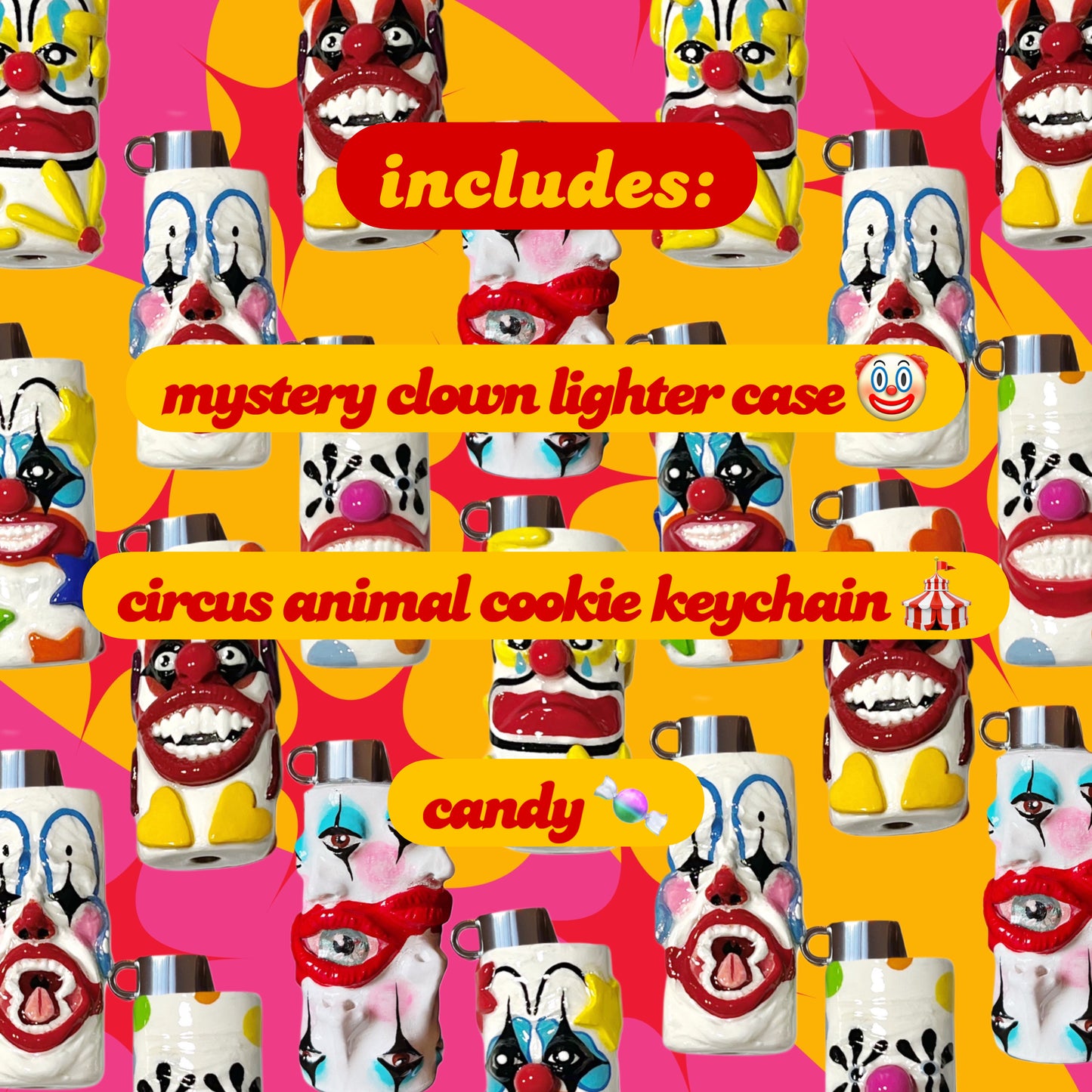 MYSTERY CLOWN LIGHTER CASE preorder