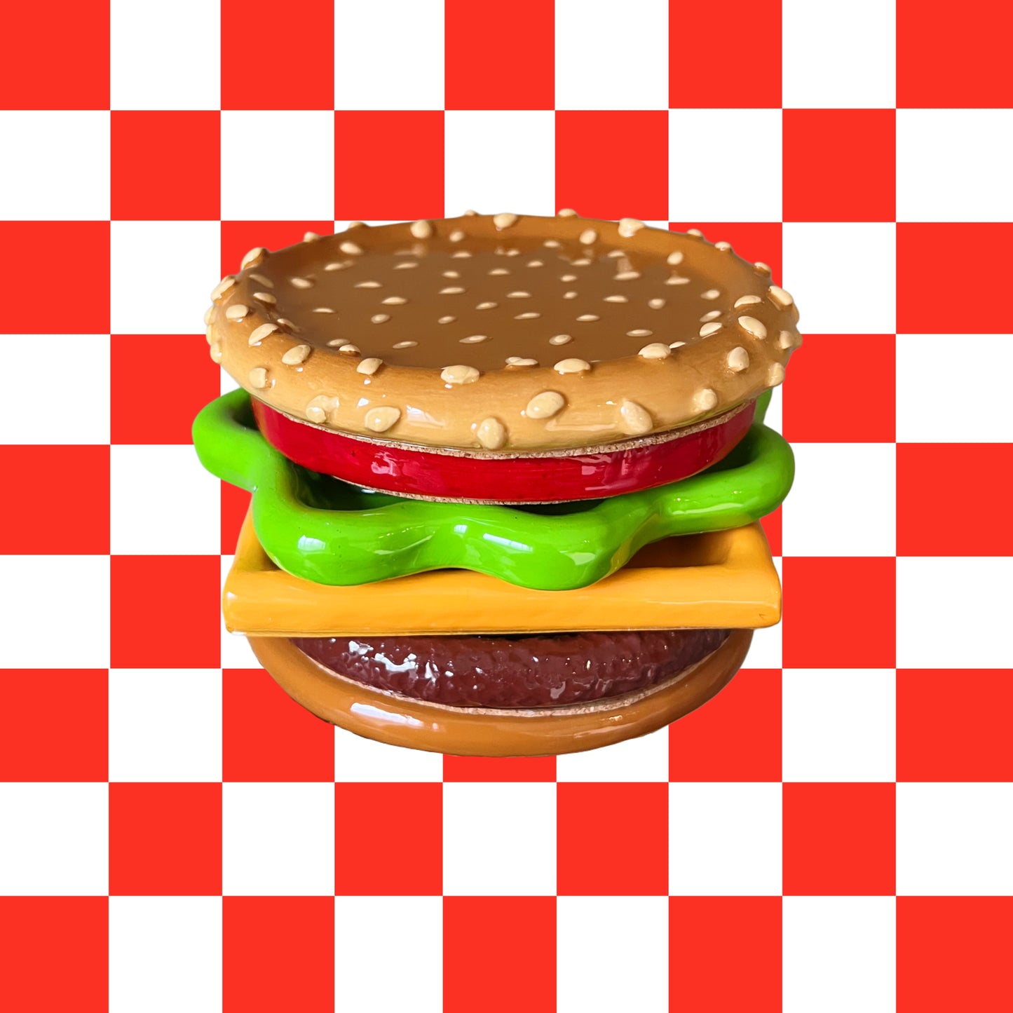 TLC BURGER coaster set