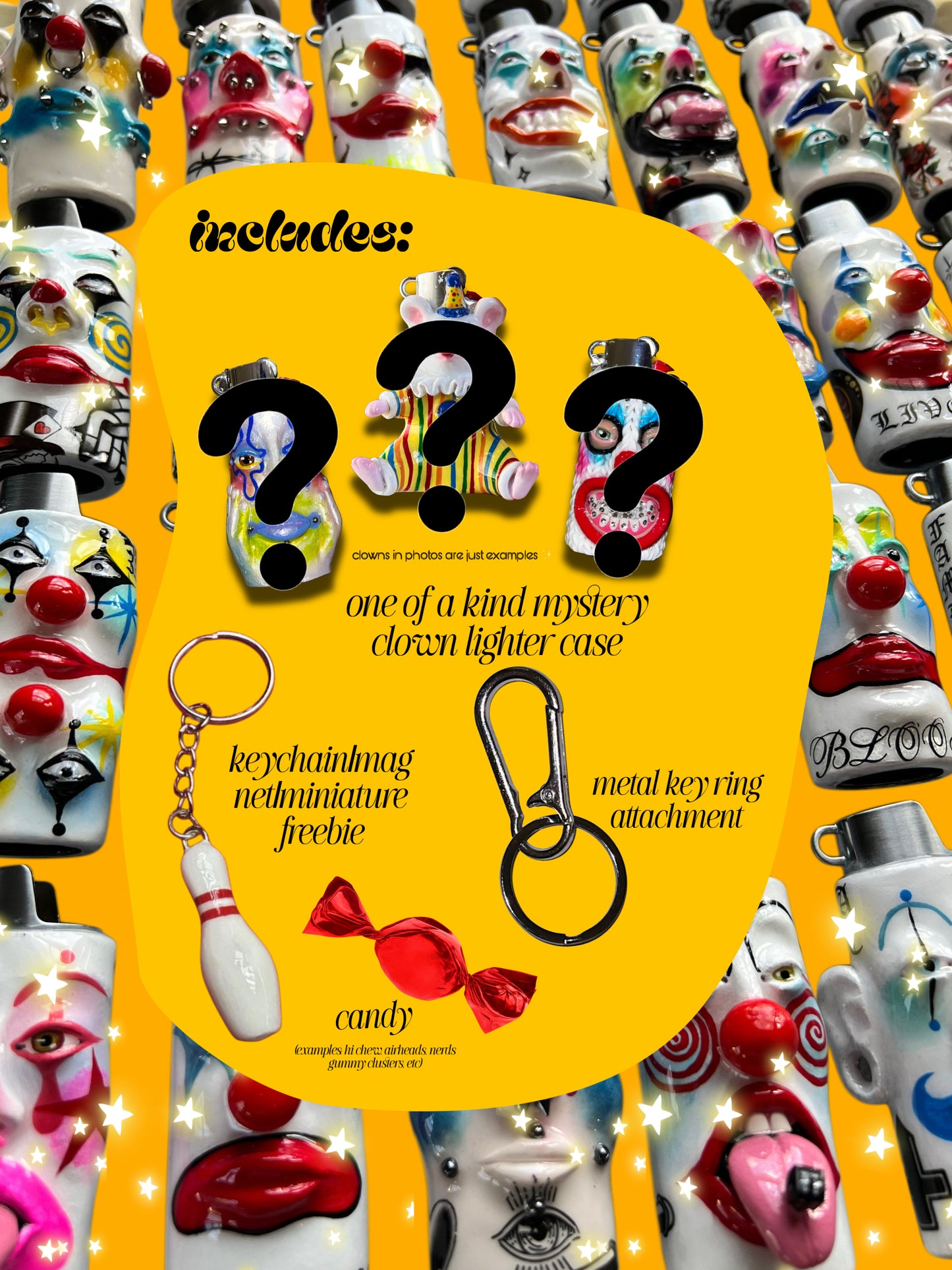 MYSTERY CLOWN lighter case PREORDERS *SEPTEMBER*