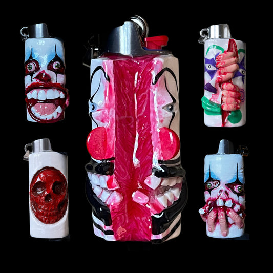 MYSTERY CLOWNS: XTRA GORE lighter case preorder