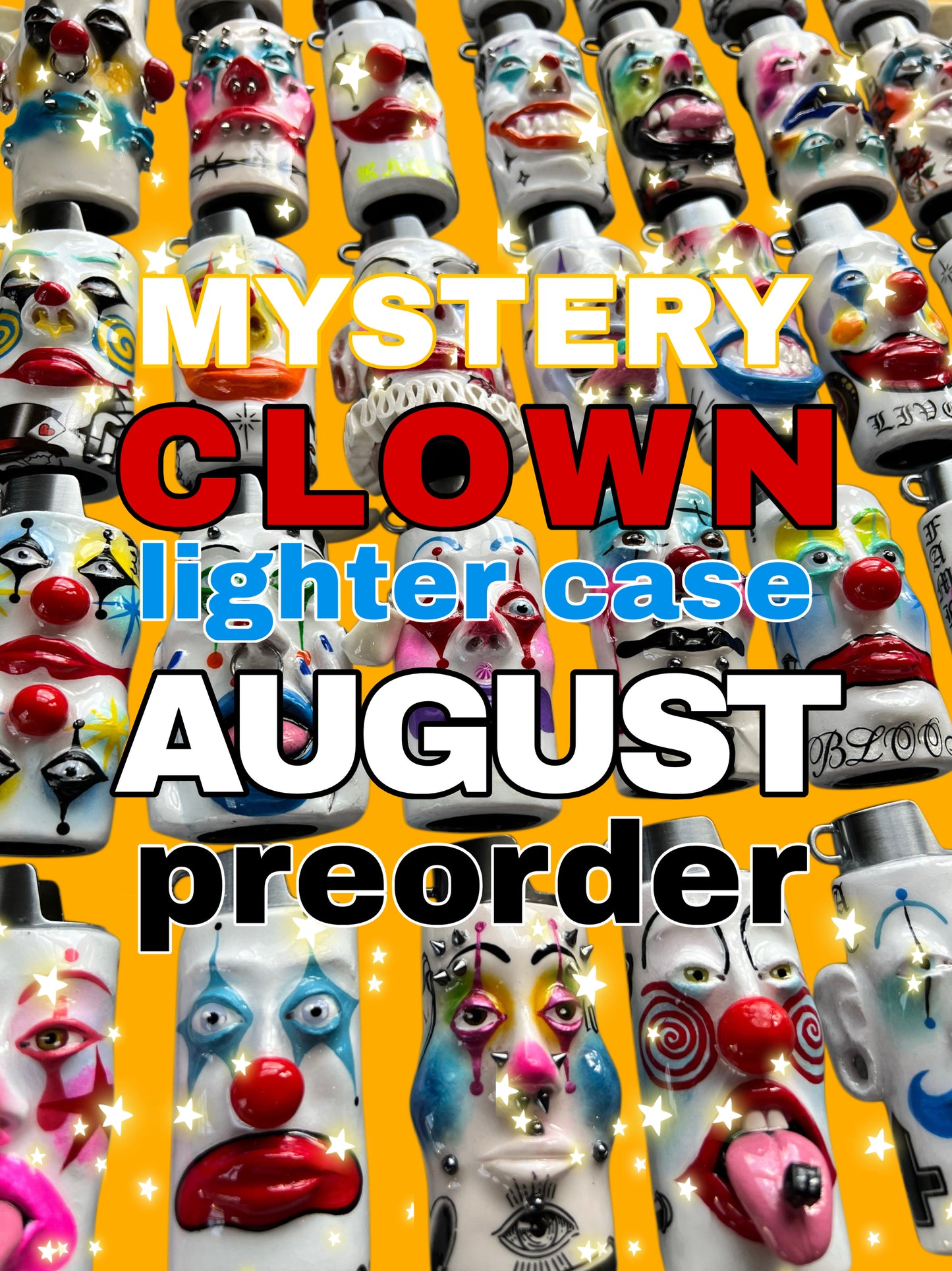 MYSTERY CLOWN lighter case PREORDERS *AUGUST*