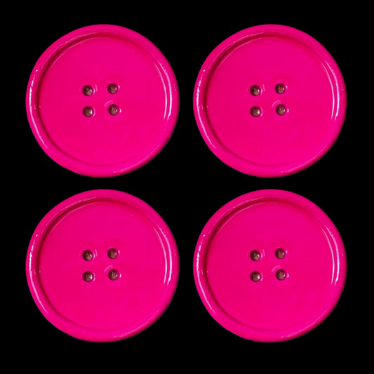 PINK BUTTON coasters