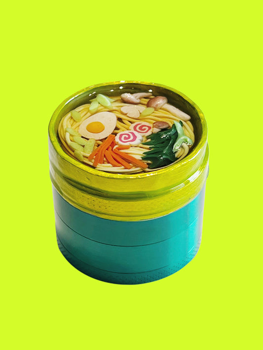 RAMEN HERB GRINDER (flashy lime)