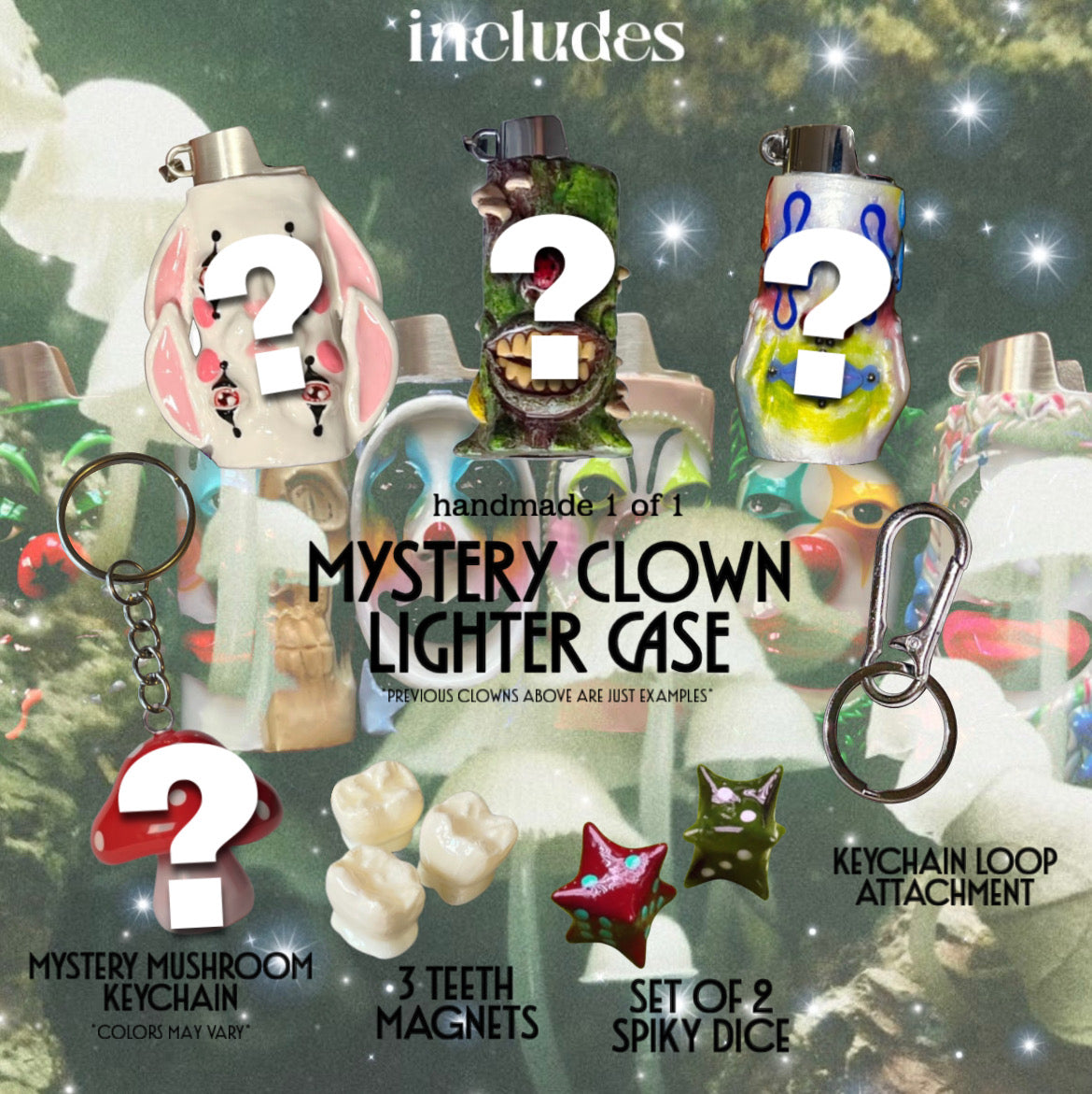 MYSTERY CLOWN lighter case *NOVEMBER PREORDERS*