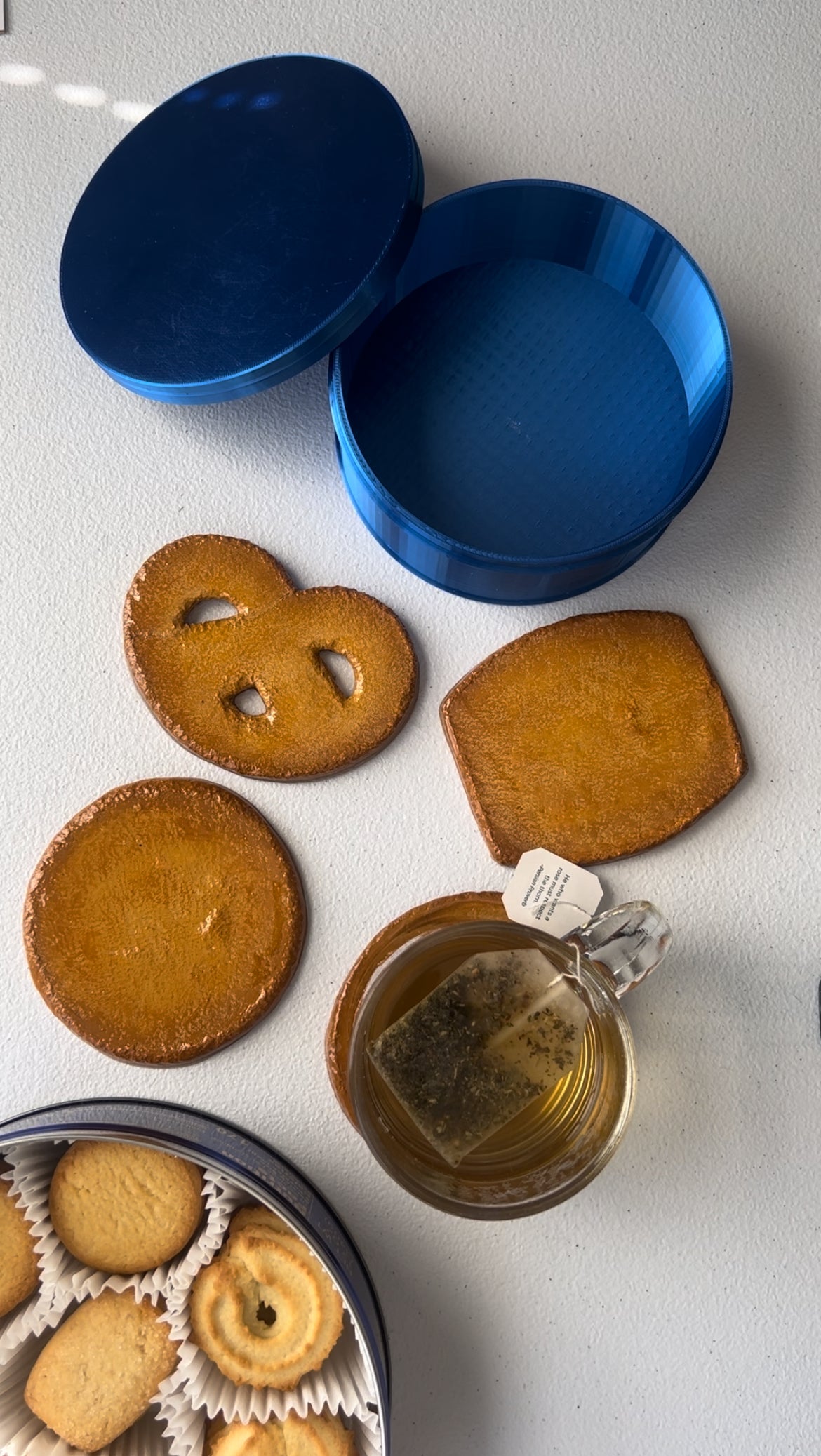 DANISH BUTTER COOKIE coasters