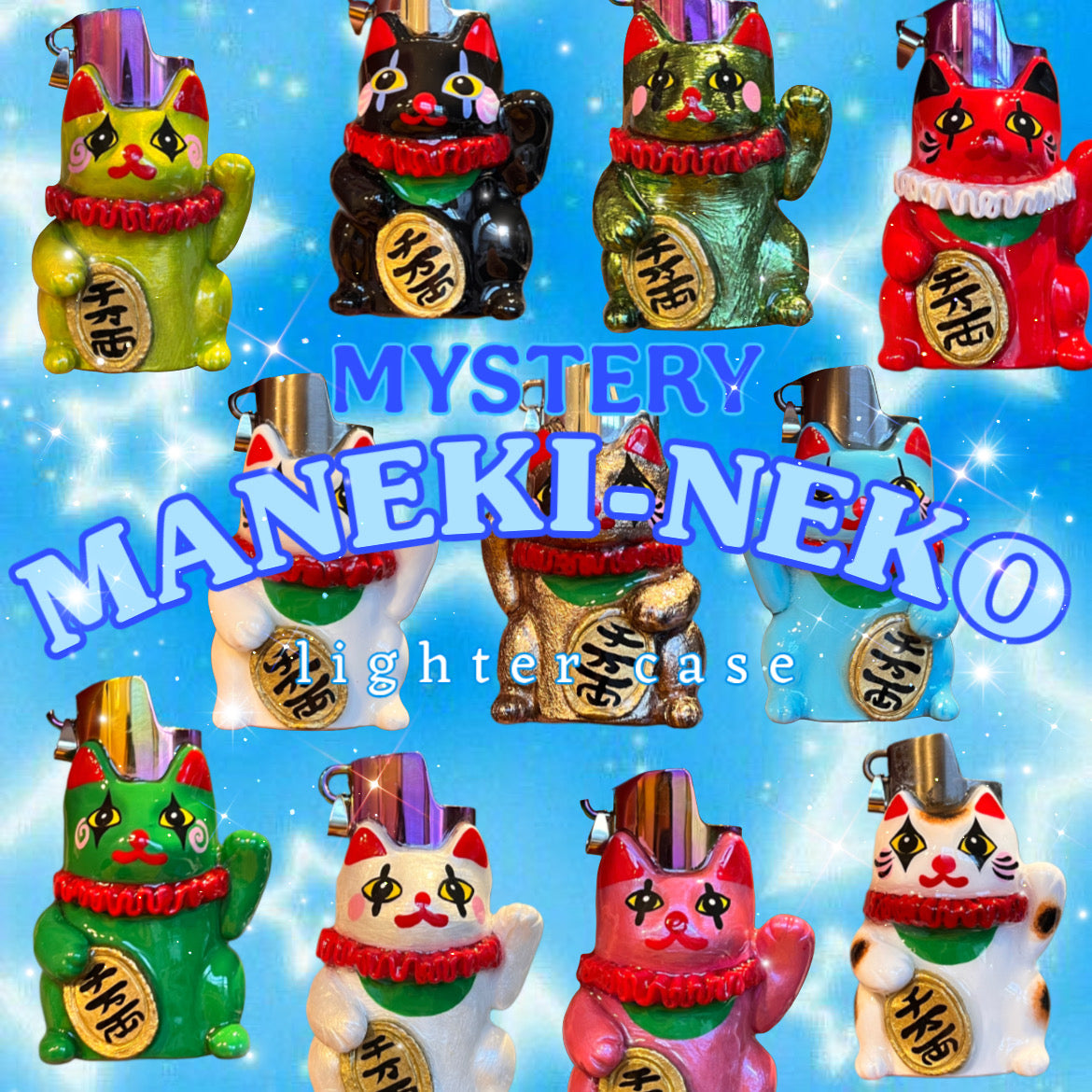 MYSTERY MANEKI NEKO lighter case PREORDER