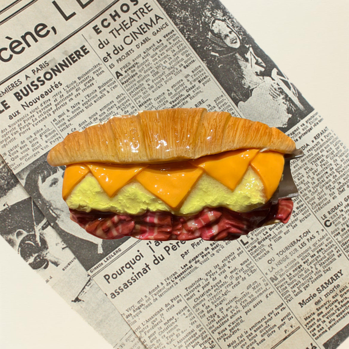 CROISSANT SANDWICH lighter case